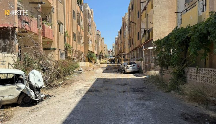 شوارع مدينة السويداء نتيجة الاشتباكات داخلها – نورث برس