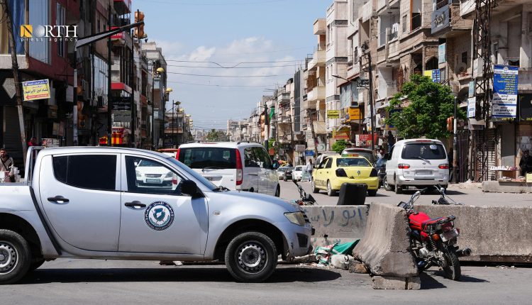 حاجز للأمن العام يفصل بمدينة حمص - نورث برس