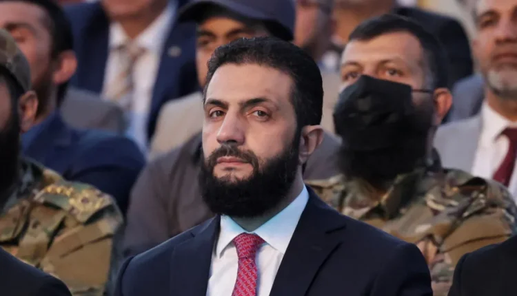 الرئيس السوري للمرحلة الانتقالية أحمد الشرع