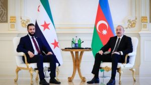 الرئيس السوري ونظيره الأذربيجاني