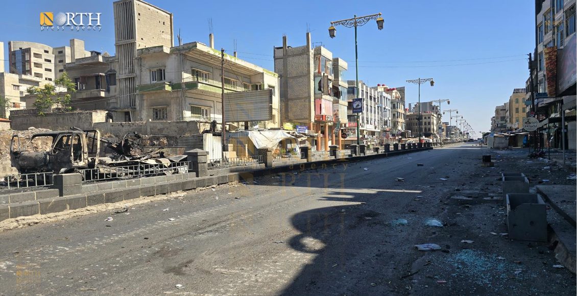 شوارع السويداء بعد اشتباكات ومعارك داخلها – نورث برس