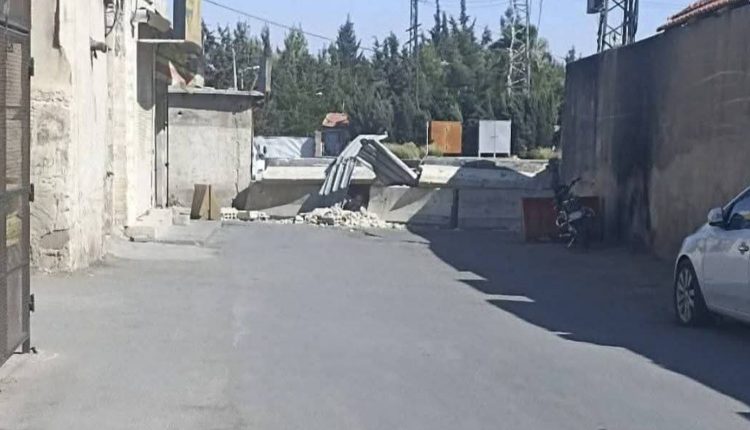 إغلاق مدخل حي السومرية جهة الكراج - متداول