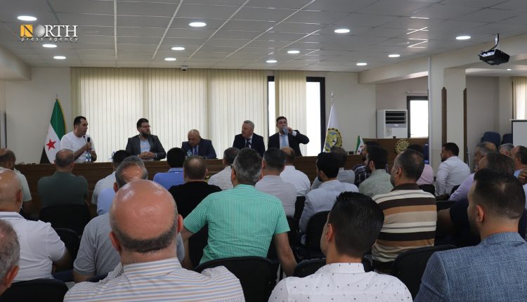 اجتماع لعشرات الصناعيين بمدينة حلب – نورث برس
