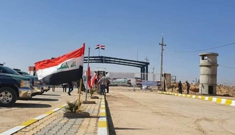 معبر القائم الحدودي المقابل لمعبر البوكمال بدير الزور