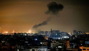 قصف اسرائيلي سابق على ريف العاصمة دمشق- Getty Images