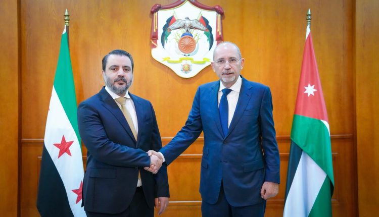 وزير الخارجية الأردني والسوري أسعد الشيباني