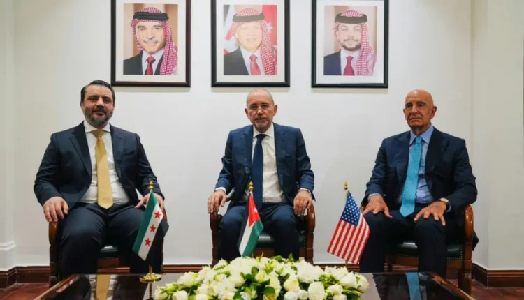 المبعوث الأميركي إلى سوريا ووزيرا خارجية كل من سوريا والأردن