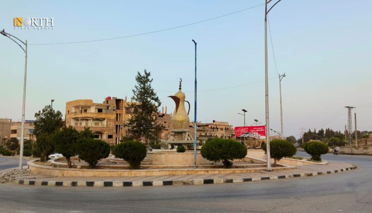 دوار الدولة في مدينة دير الزور - نورث برس