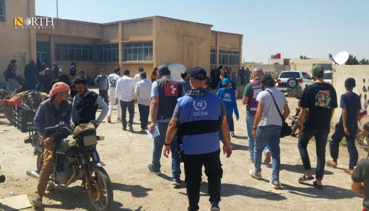 الأمم المتحدة تزور مركز إيواء في درعا – نورث برس