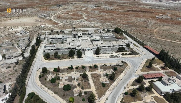المشفى الوطني في مدينة معرة النعمان - نورث برس