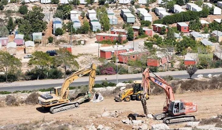 بناء مستوطنات إسرائيلية في الضفة الغربية