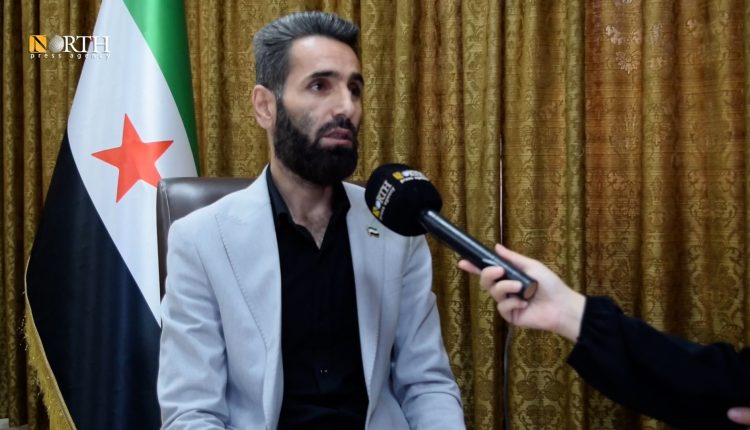 مدير مؤسسة نقل وتوزيع الكهرباء خالد أبو دي – نورث برس