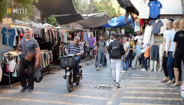 سوق البالة في دمشق - نورث برس