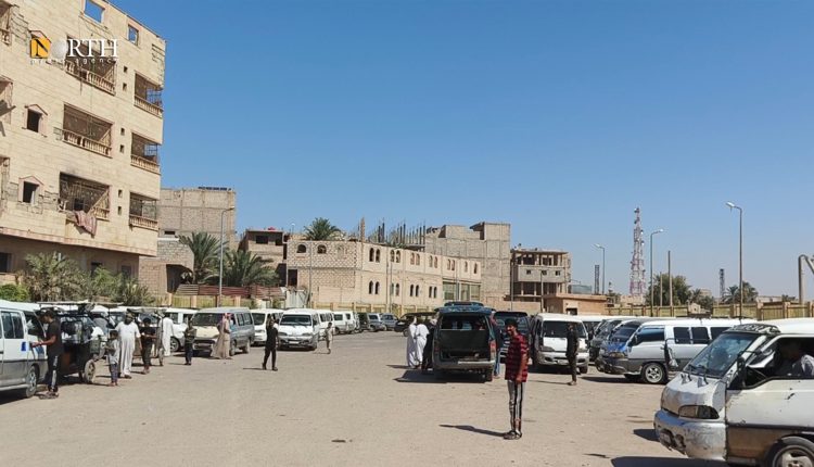 كراج لوسائل النقل في دير الزور (نورث برس)