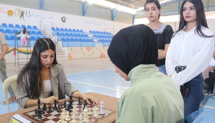 منافسات بطولة الشطرنج في مدينة كوباني - نورث برس