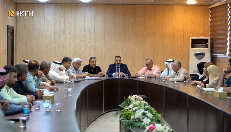 الرقة - اجتماع اللجنة الاستشارية للجنة تفاوض الإدارة الذاتية مع الحكومة السورية الانتقالية - نورث برس
