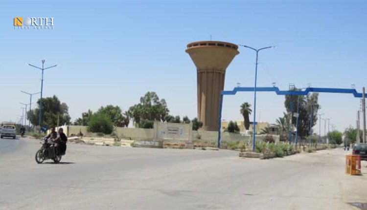 مدخل بلدة البصيرة بريف دير الزور الشرقي- نورث برس