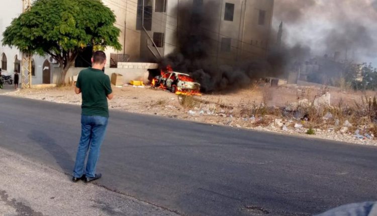 غارة إسرائيلية تستهدف سيارة جنوب العاصمة اللبنانية بيروت