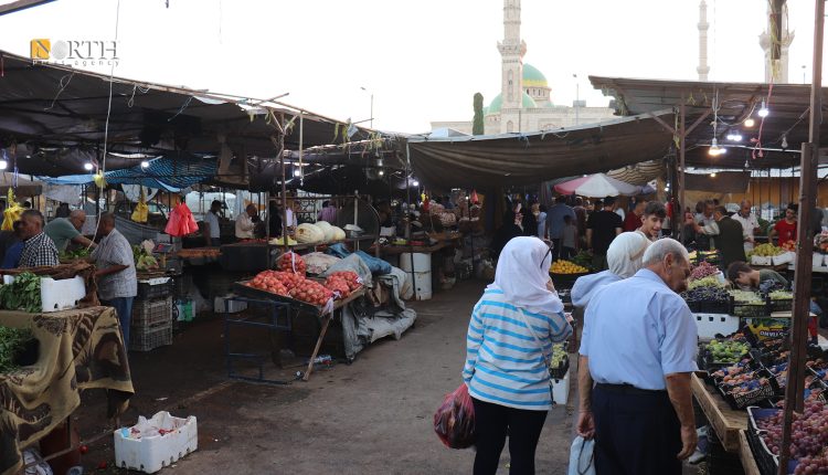 أحد أسواق مدينة حلب - نورث برس