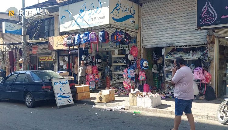 أحد أسواق مدينة جبلة - نورث برس