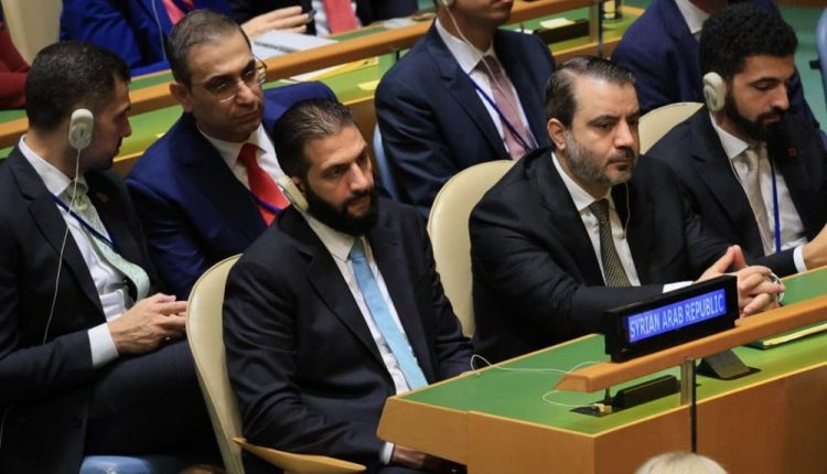 الرئيس الشرع والوفد المرافق له في نيويورك