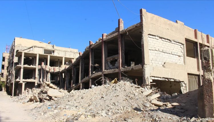 مدرسة مدمرة بالغوطة الشرقية - الجزيرة نت