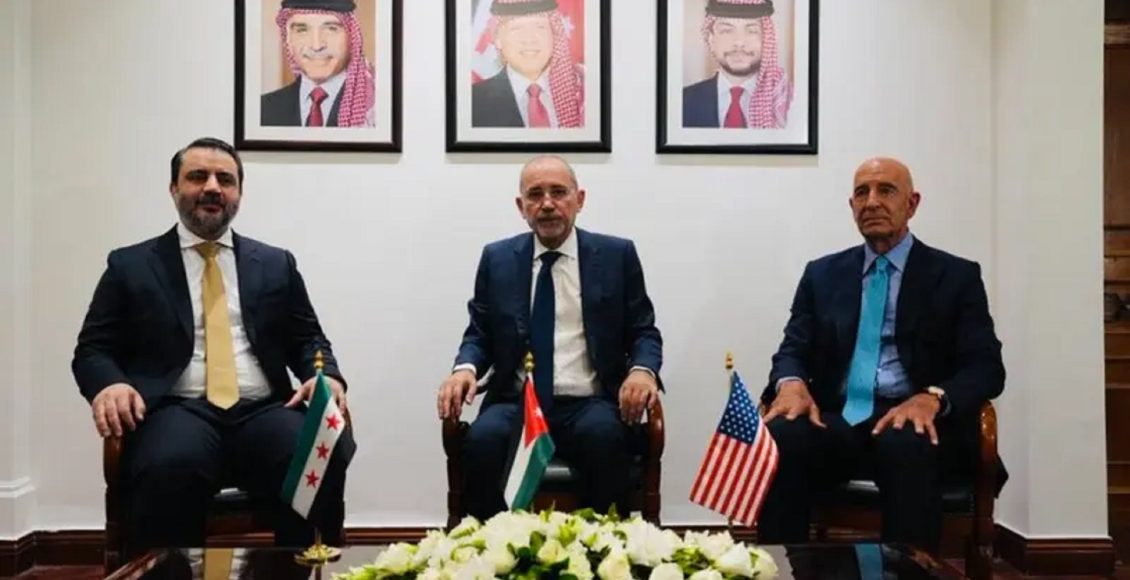 المبعوث الأميركي إلى سوريا ووزيرا خارجية الأردن وسوريا