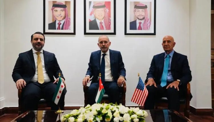 المبعوث الأميركي إلى سوريا ووزيرا خارجية الأردن وسوريا