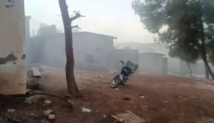 مخيم الفرنسيين الذي يضم "فرقة الغرباء" بريف إدلب الغربي، صباح اليوم - متداول