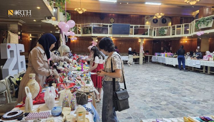 معرض نسائي للأعمال اليدوية في القامشلي – نورث برس