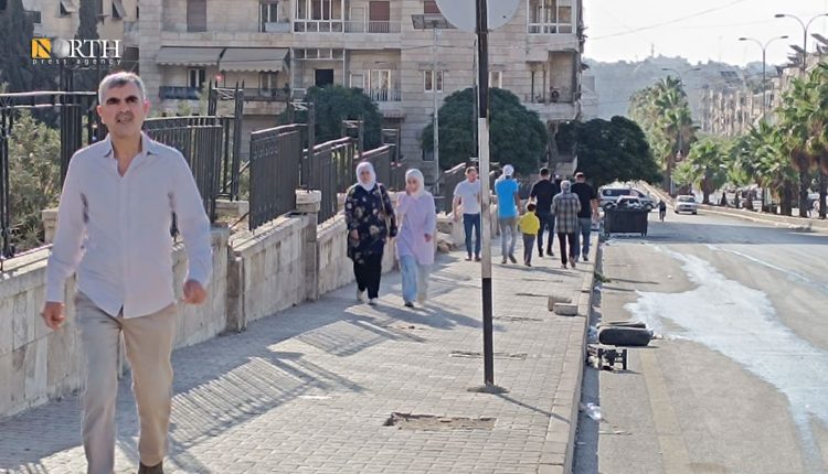 حركة سكان في الأحياء الكردية بحلب - نورث برس