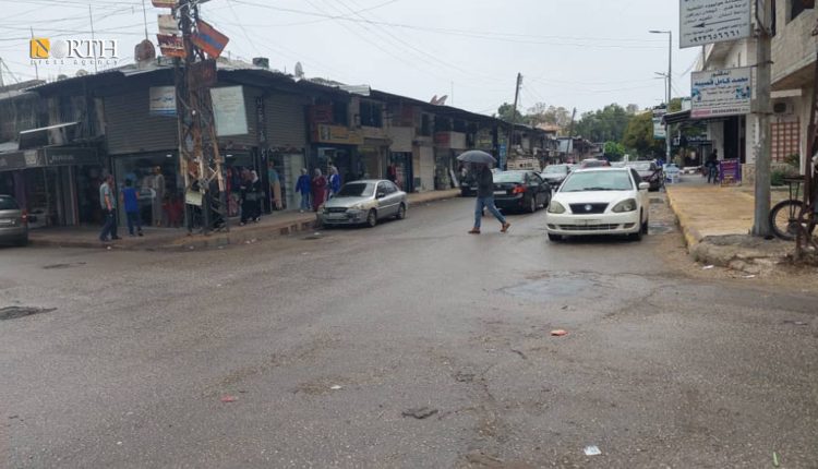 هطول أمطار خريفية في مدينة جبلة بريف اللاذقية – نورث برس