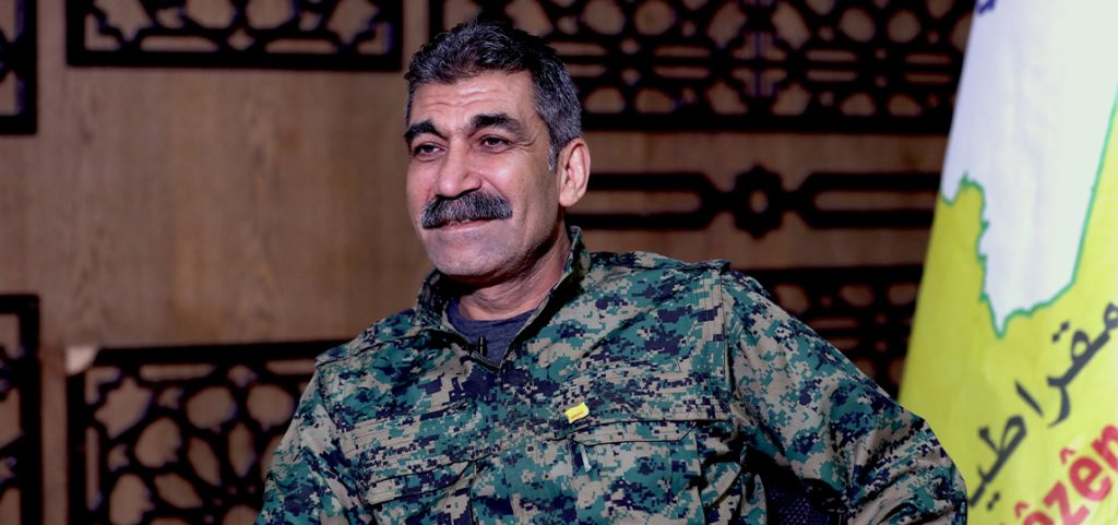 سيبان حمو، عضو القيادة العامة لقوات سوريا الديمقراطية - موقع قسد