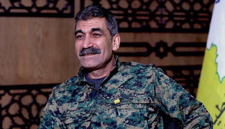 سيبان حمو، عضو القيادة العامة لقوات سوريا الديمقراطية - موقع قسد