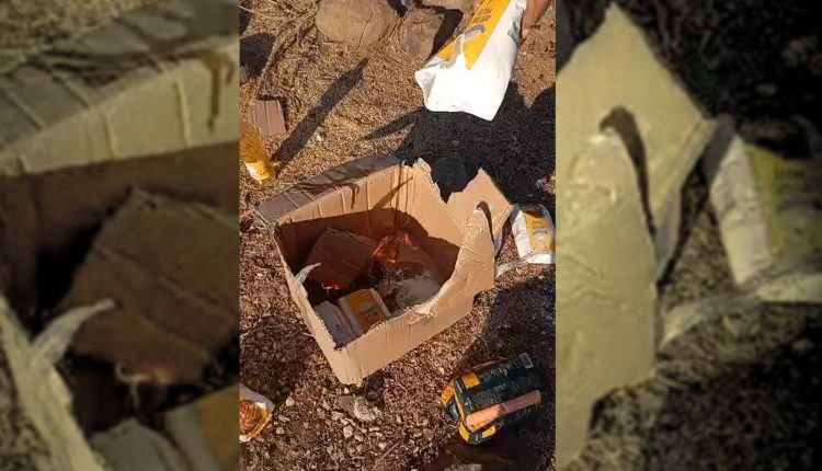 سكان بريف القنيطرة يحرقون مساعدات غذائية وزعها الجيش الإسرائيلي - متداول