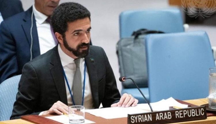 المندوب الدائم لسوريا في الأمم المتحدة إبراهيم علبي