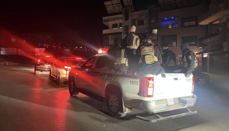 دورية للأمن الداخلي في مدينة حمص - محافظة حمص