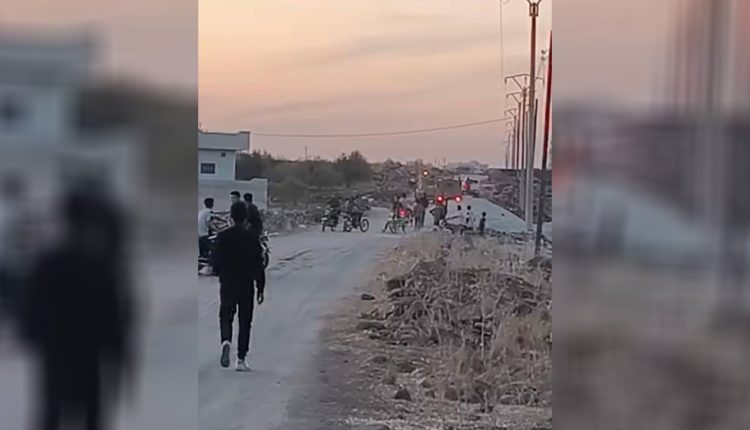 احتجاج سكان في قرية صيدا الحانوت بريف القنيطرة الجنوبي - متداول