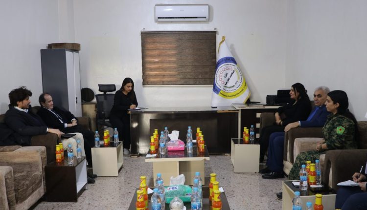 وفد إسباني يزور دائرة العلاقات الخارجية في الإدارة الذاتية – موقع دائرة العلاقات الخارجية