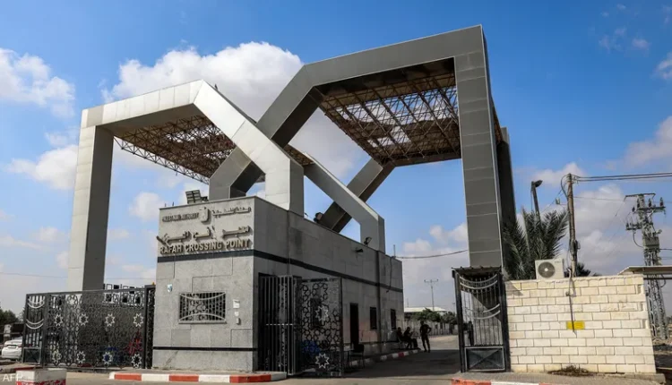 معبر رفح الحدودي –أ ف ب
