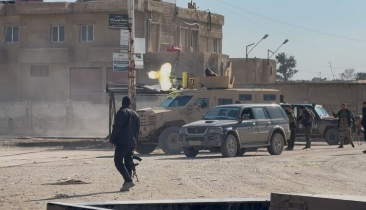 إطلاق نار في محيط سجن الصناعة بالحسكة الذي يضم عناصر بتنظيم "داعش"