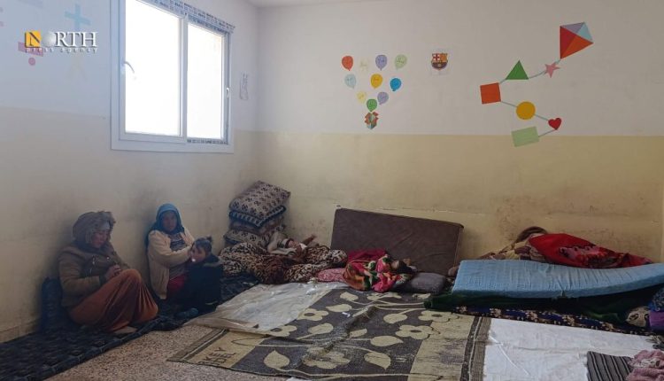نازحون فروا من ريف كوباني صوب المدينة التي حوصرت من كافة الجهات – نورث برس