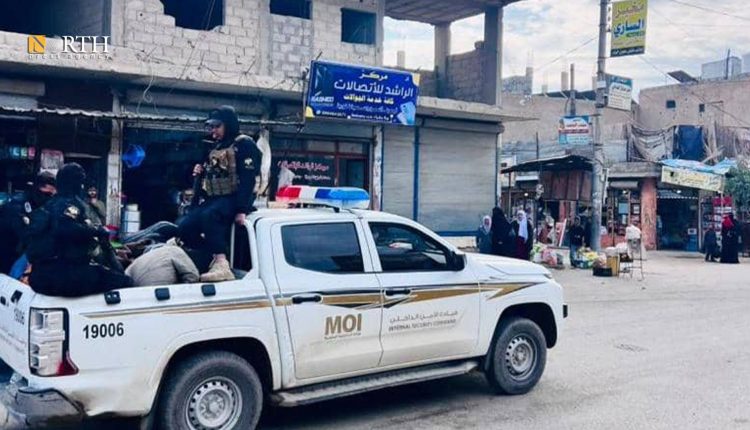 دورية للأمن العام تعتقل مطلوبين ببلدة هجين بريف دير الزور الشرقي- نورث برس
