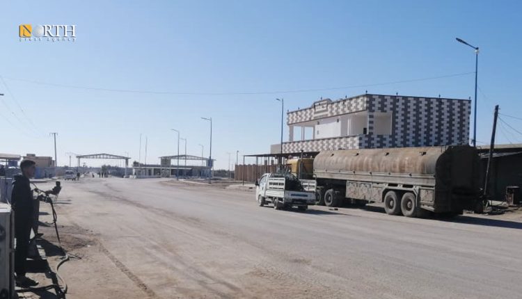 نقطة تفتيش لقسد ببلدة الصور بريف دير الزور - نورث برس