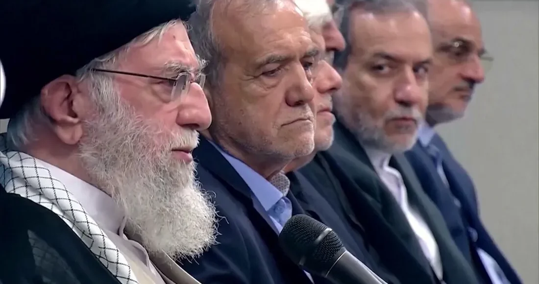 خامنئي وبزشكيان وعراقجي – سكاي نيوز
