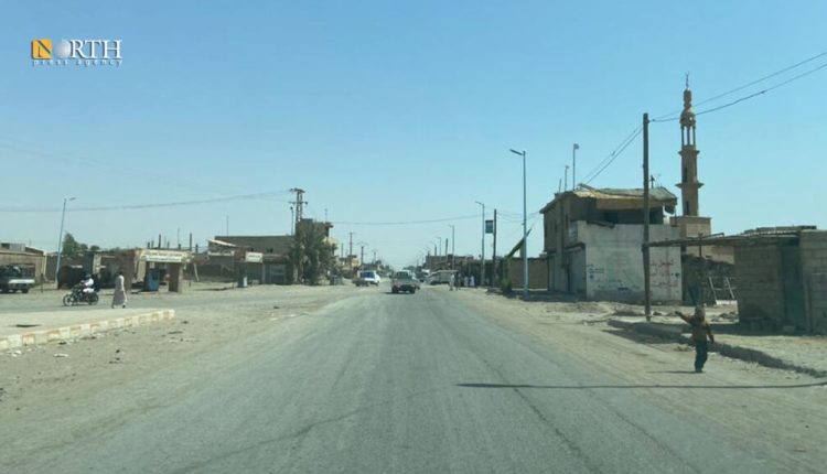 بلدة هجين بريف دير الزور الشرقي- أرشيفية/ نورث برس