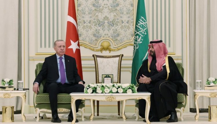 لقاء أردوغان وبن سلمان