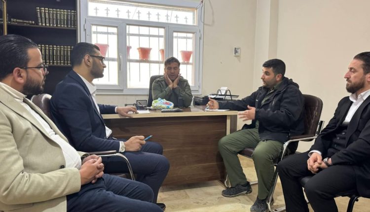 لقاء بيد وفد من الأمن الداخلي بحلب وقيادات الآسايش في كوباني – وزارة الداخلية السورية