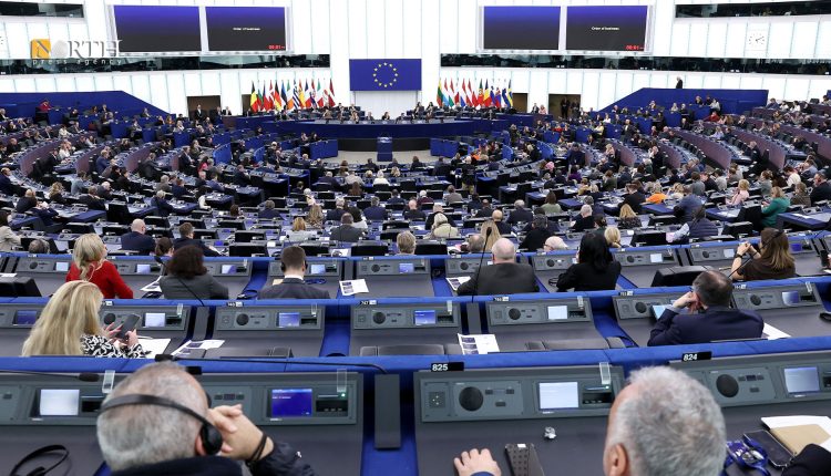 جلسة البرلمان الأوروبي في ستراسبورغ شرق فرنسا - نورث برس/ أ ف ب