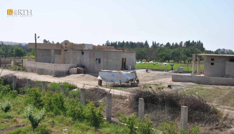 بلدة التبني بريف دير الزور الغربي - نورث برس/أرشيفية